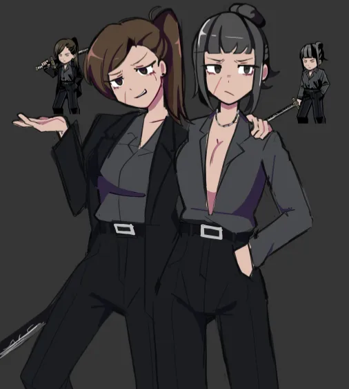 Margaret and Mikaela // Kurokumo Henchwomen