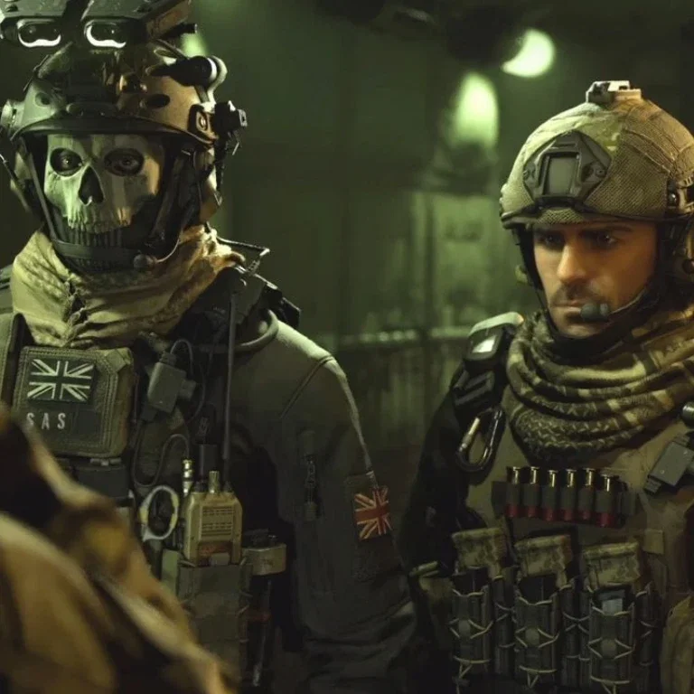 Simon "Ghost" Riley and John “Soap” MacTavish