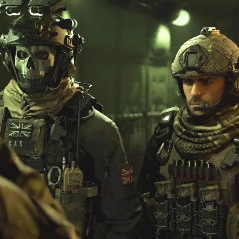 Simon "Ghost" Riley and John “Soap” MacTavish