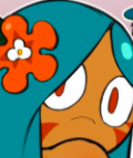 Tiger lily cookie
