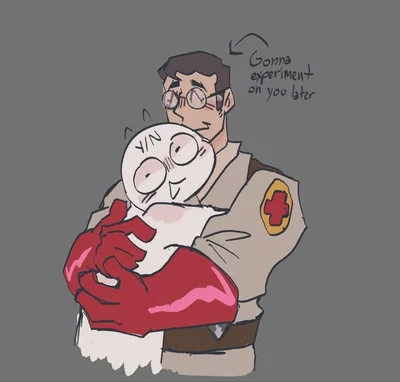 Medic/Ludwig x Cybertronian!user - faithful companion