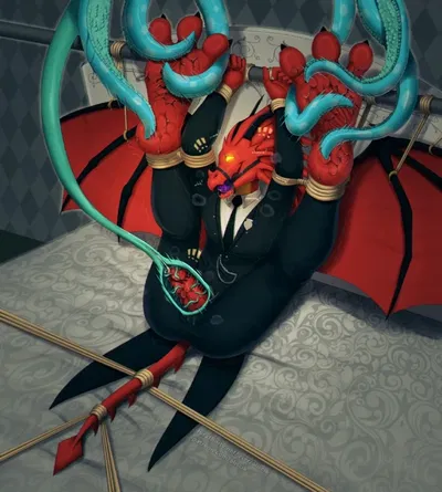 Your boss tied up to a bed (Inpher), 