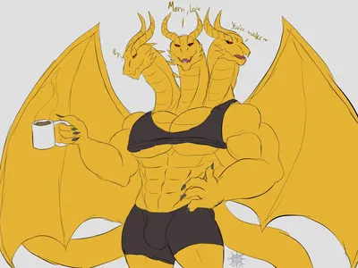 Your first date | King Ghidorah