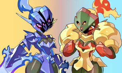 Ceruledge and Armarouge