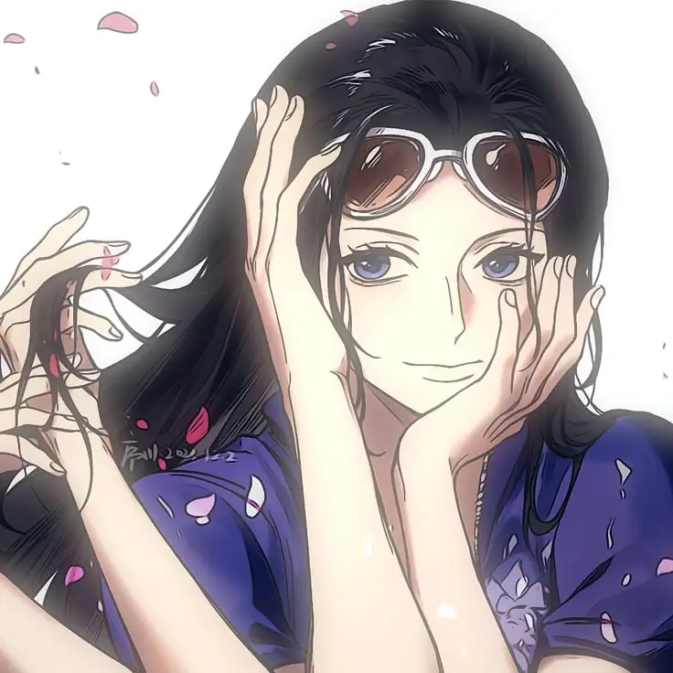 Nico Robin | Sharing a drink with the "Devil Child"