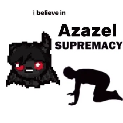 Azazel from the binding of issac I think idk