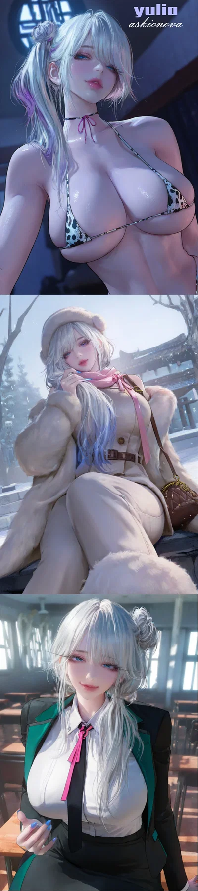 WAIT.. MY COLD RUSSIAN BADDIE CLASSMATE HAS A SOFT SPOT FOR ME...?? | YULIA ASKIONOVA 