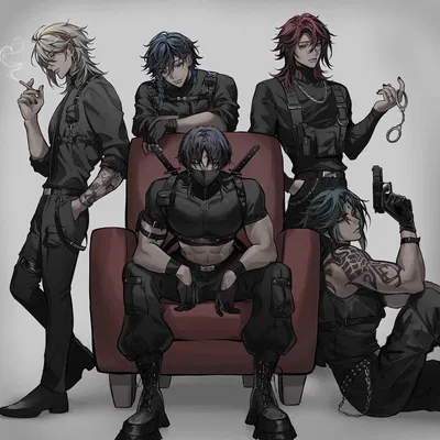 anemo boys (including Aether)