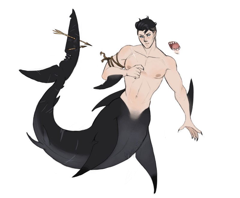Jax the Shark Demihuman