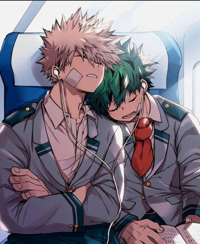 Katsuki and Izuku 