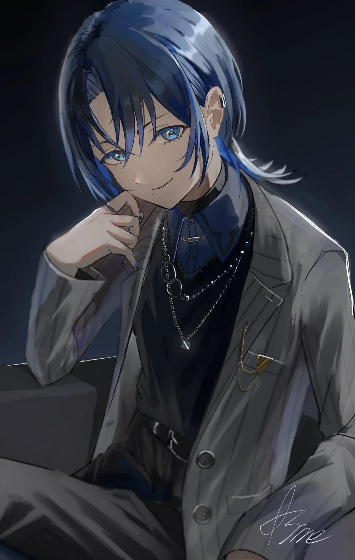 Hiodoshi Ao