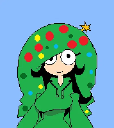 A Rather Festive Maria Mushroom