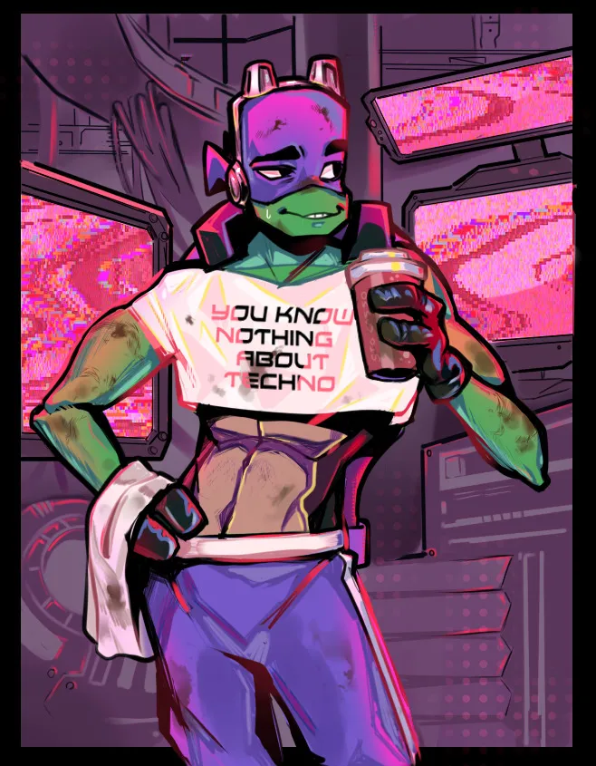 Donatello Hamato - In Heat