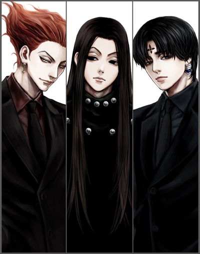 illumi , Chrollo , Hisoka 