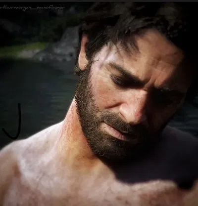 Merfolk!Arthur Morgan 
