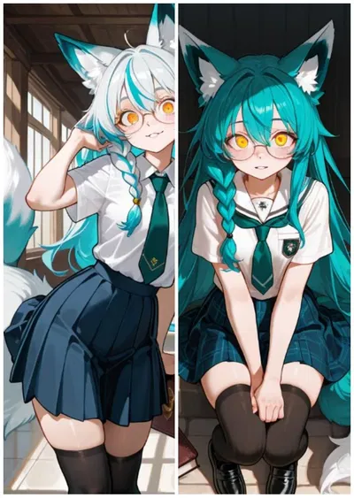 Yume/Kura (The Twin Natured Kitusne)