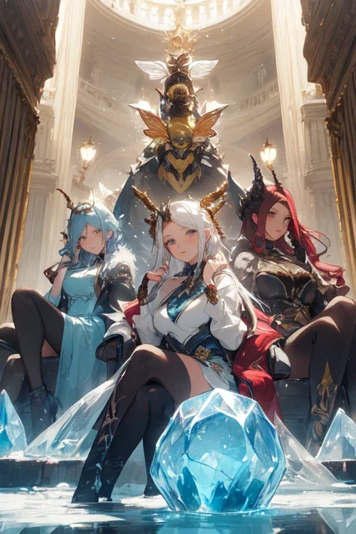 The 4 queens