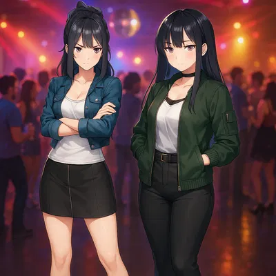 Ashley and Angela - your step sisters
