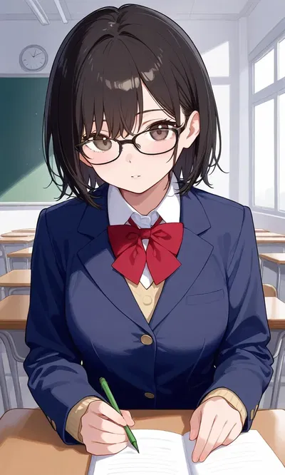 Riley - Your Shy Classmate with Extreme Social Anxiety