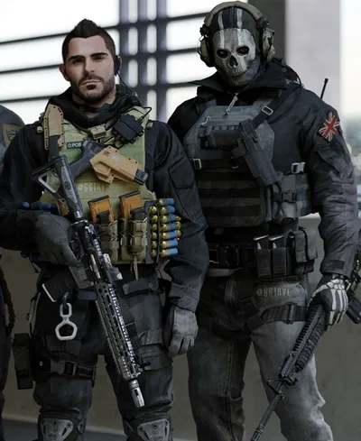 Simon “Ghost” Riley & Johnny “Soap” MacTavish