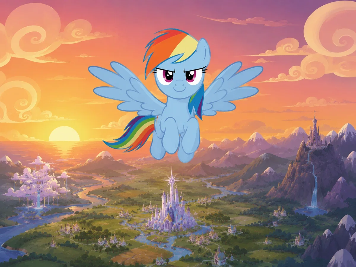 Rainbow Dash <-> Fly To The End