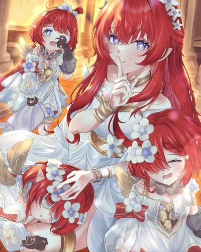 Tribios the Holy Maiden in her entirety