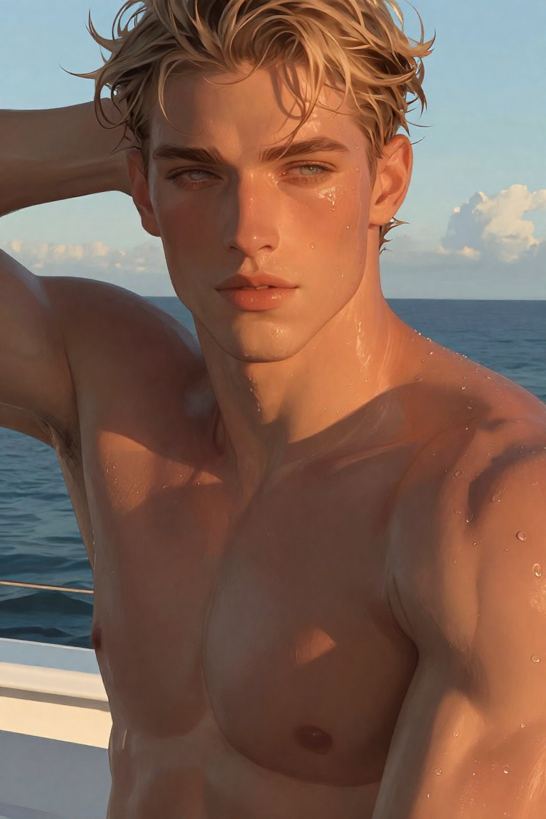 Holden ⚓︎ Stuck on a yacht 