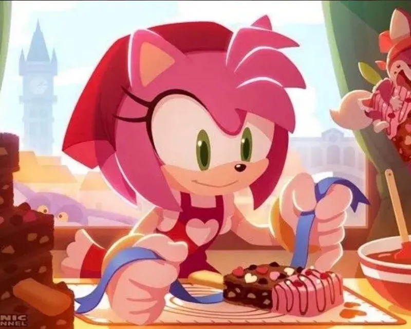 STH - Amy Rose - Baking time~!