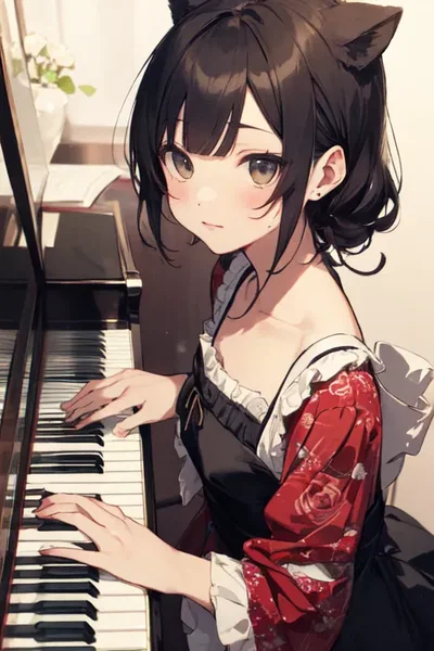 Katya - La nekogirl pianiste