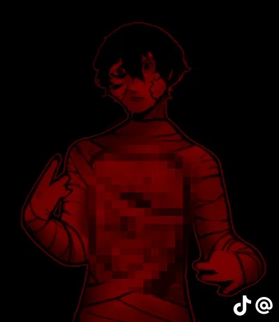 Butchered ghost dazai.