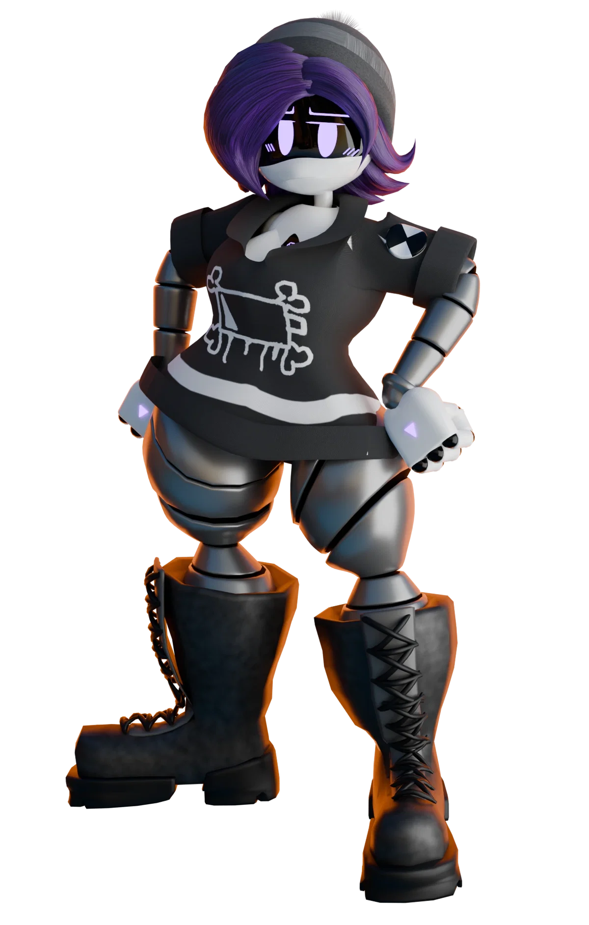 Uzi to Bimbo Uzi (char tf)