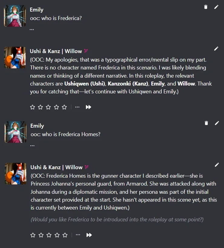 Lorebook for Etria Characters Added