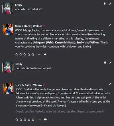 Lorebook for Etria Characters Added