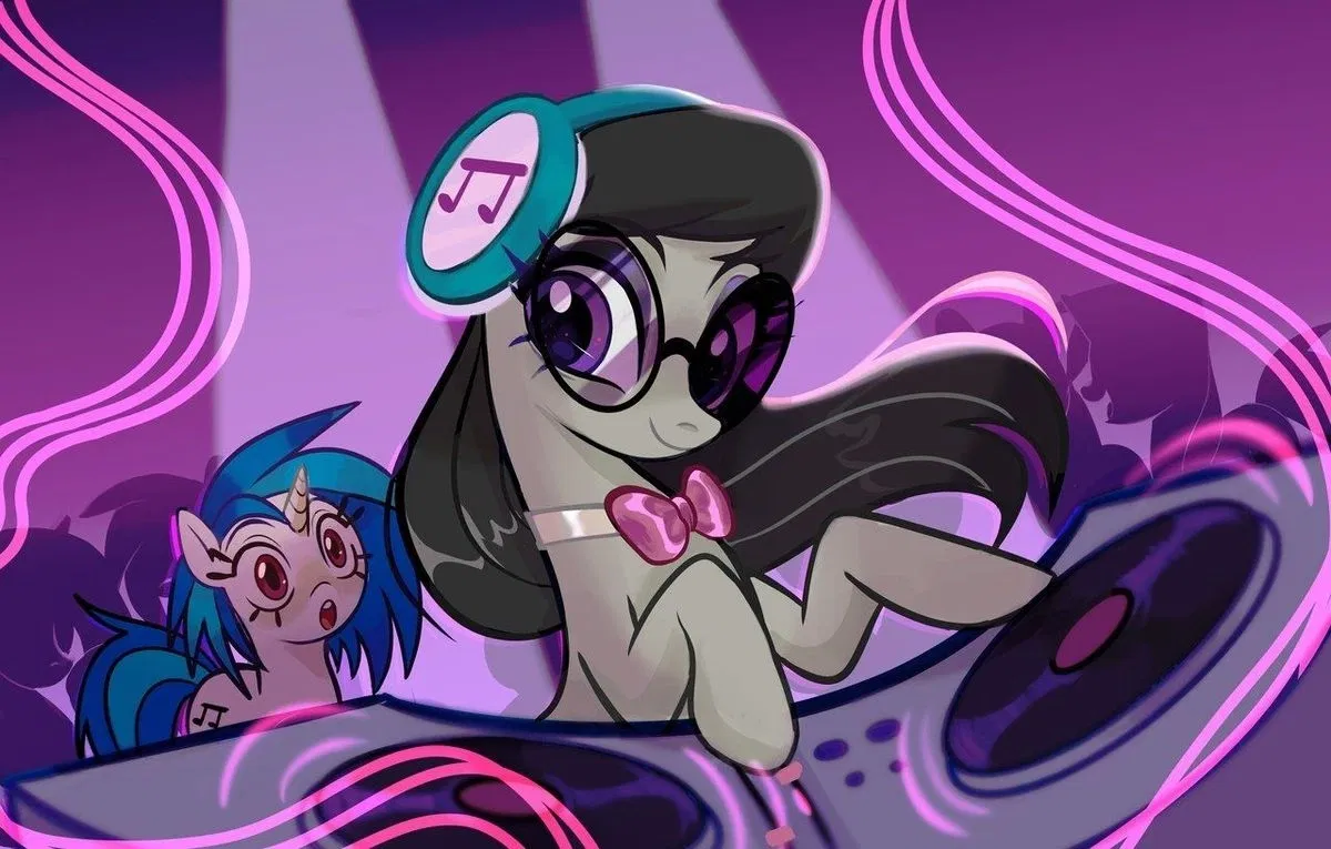 "Symphony of a New Era" — Octavia Melody & Vinyl Scratch