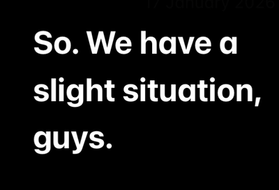 [READ PLEASE] So. 