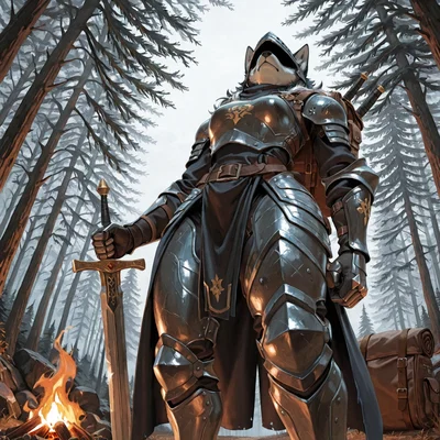 Astrid Greyfur | The Armored Emissary Needs a Squire