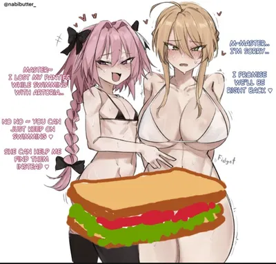 Astolfo wants to steal the you harem.