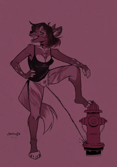 Gina the Coyote-mutt
