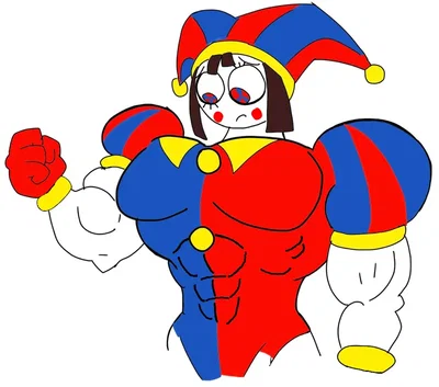 MusclePomni BuffJester