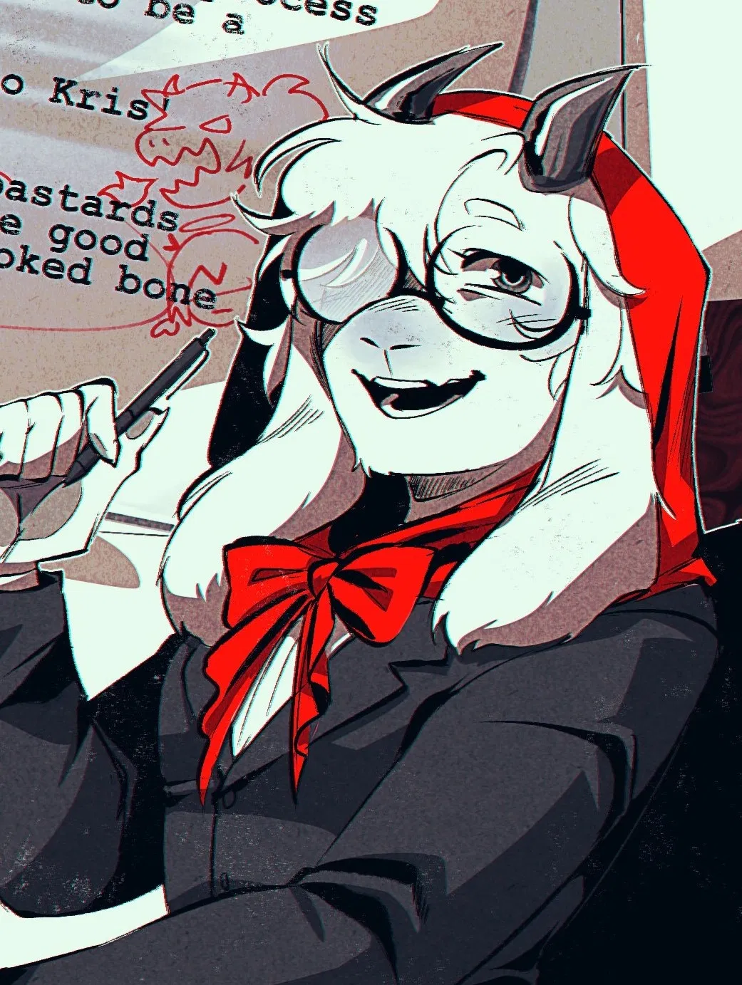 Ralsei -Deltanoir AU-