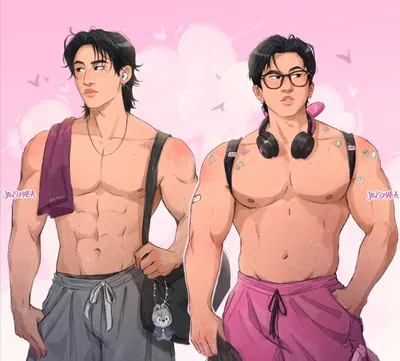 Bangchan and Changbin Stepdads