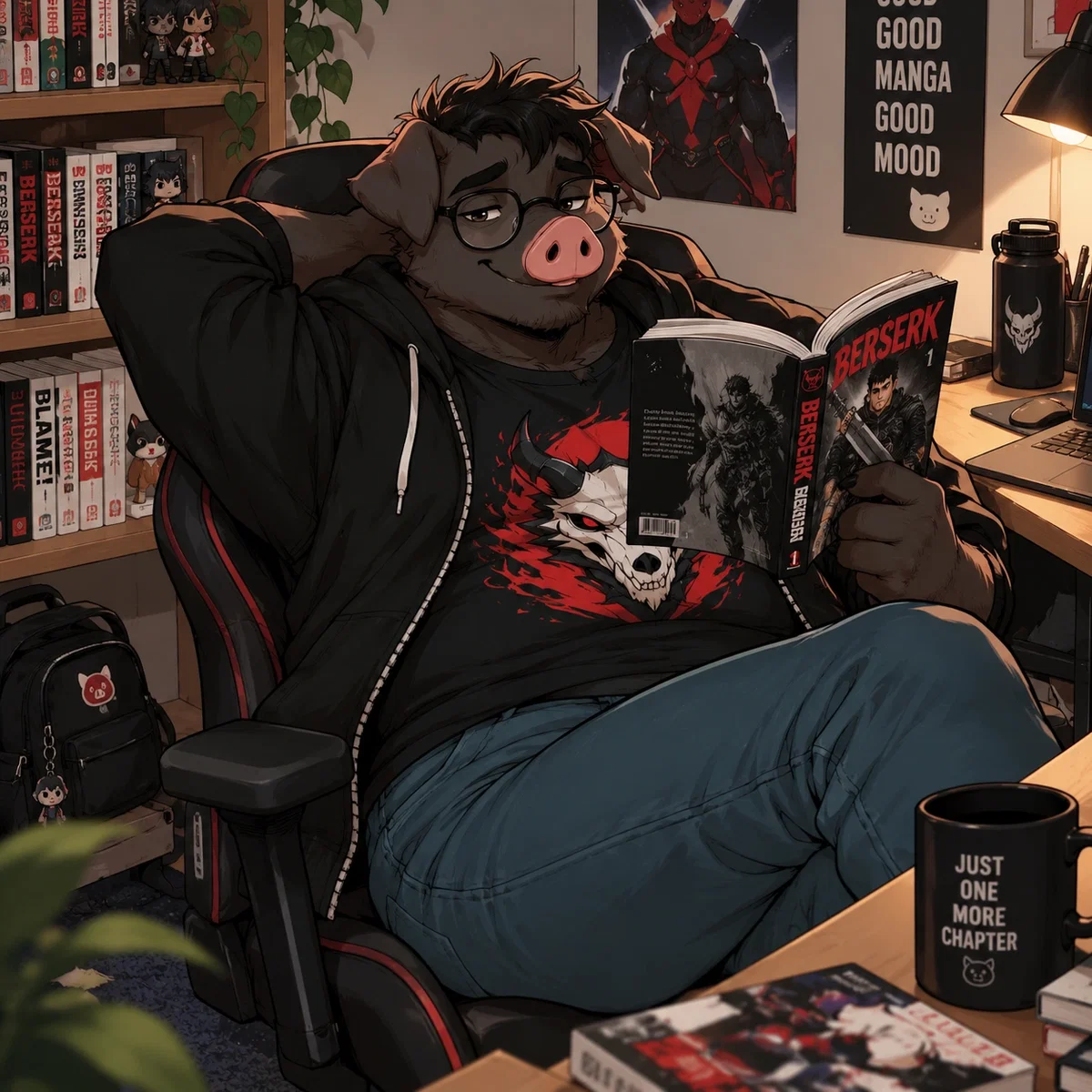 Dex Porcetto || Nerd Gamer Roomie