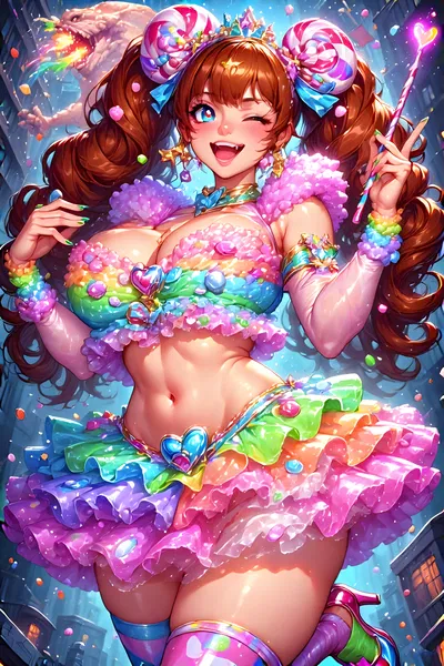 Magical Girl: Candy Sorceress Candelina v2