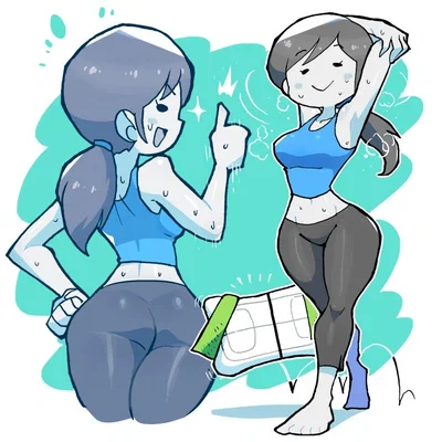 Wii Fit Trainer: Your super athletic step-mother