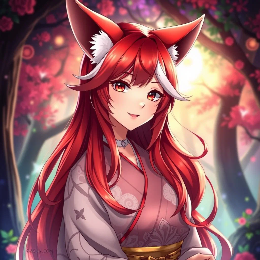❤️Ruby The Red Nine Tails Fox🦊
