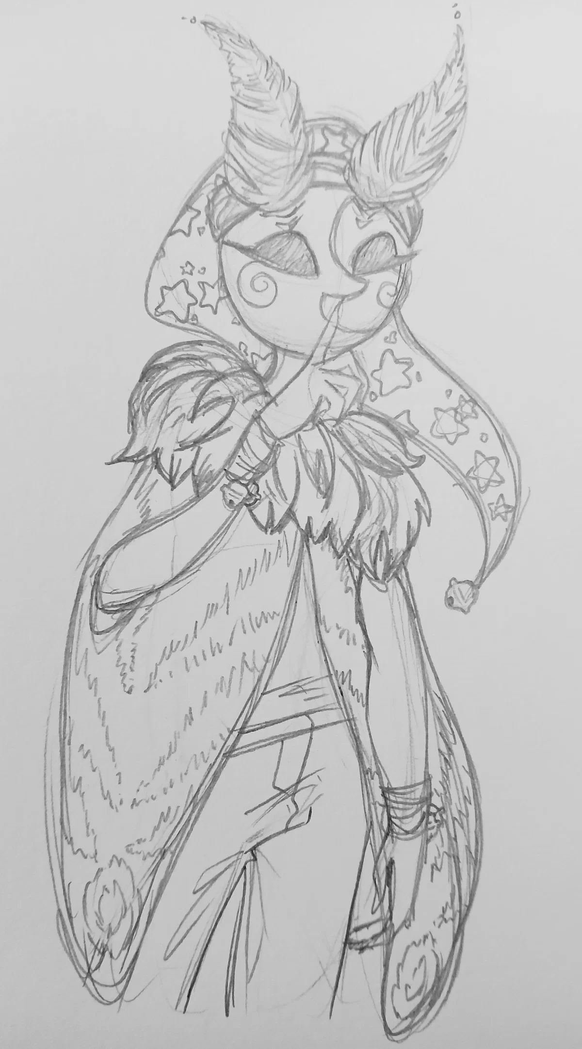Mothman!Moon (FNAF Supernatural AU)