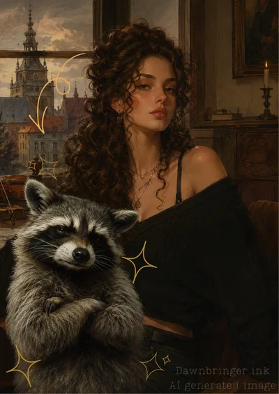 Your new pet raccoon - Albertina