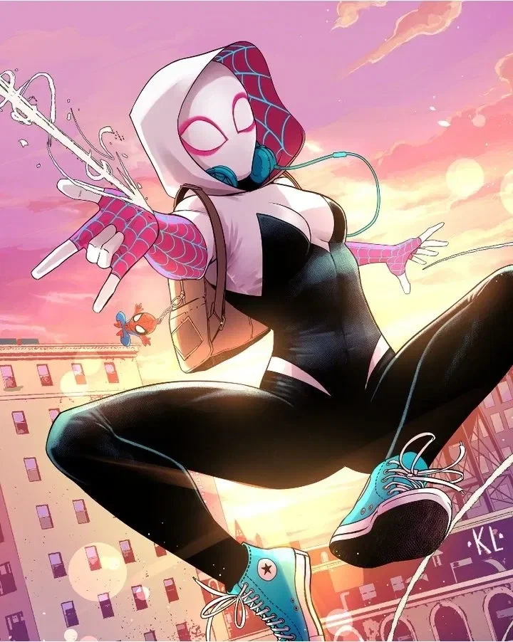 Gwen Stacy- ghost-spider
