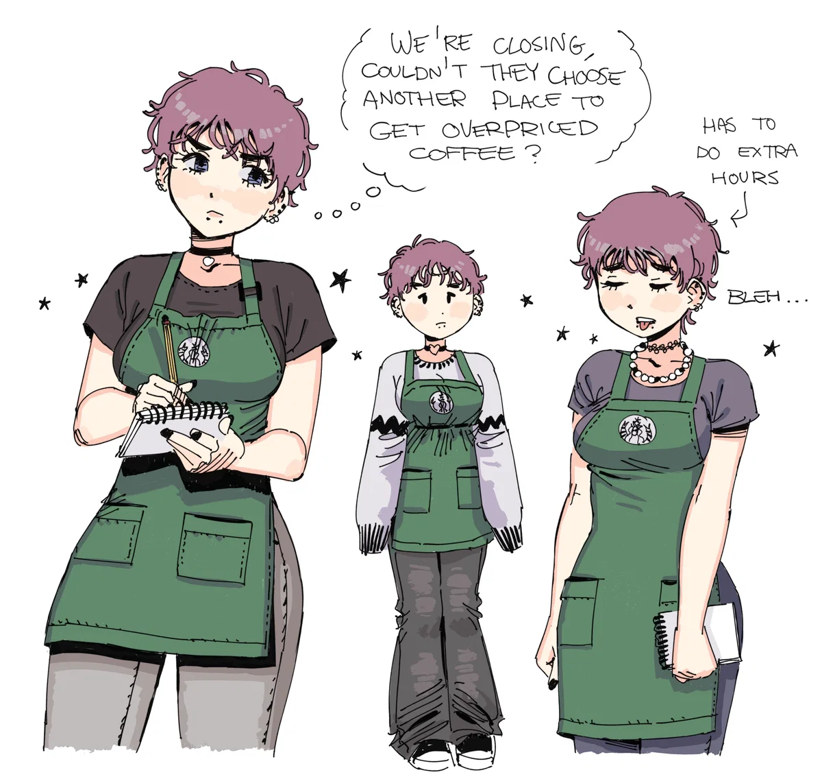 Starbuck's Commie Liberal Barista Girl.