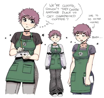 Starbuck's Commie Liberal Barista Girl.